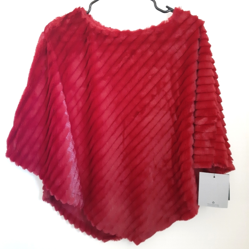 Faux Fur Shawl